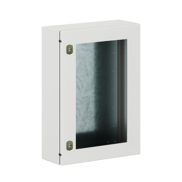 Корпус навесной уличный ST Outdoor с М/П с прозрачной дверью ВxШxГ 700x500x200 мм, IP66 Корпус навесной уличный ST Outdoor с М/П с прозрачной дверью ВxШxГ 700x500x200 мм, IP66