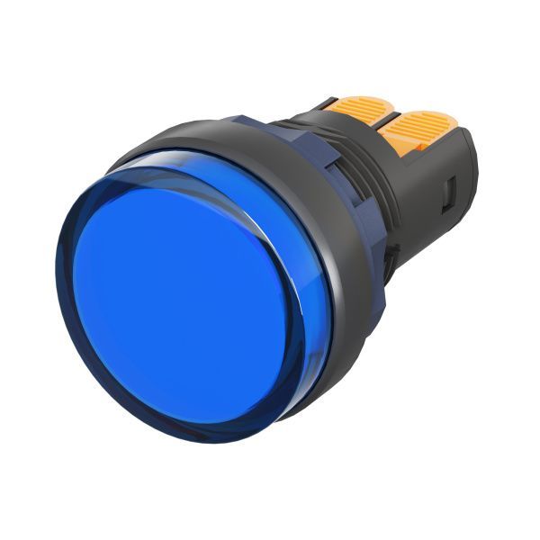 Сигнальный индикатор со встроенным диодом 24В, синий, зажим Plug-In Сигнальный индикатор со встроенным диодом 24В, синий, зажим Plug-In