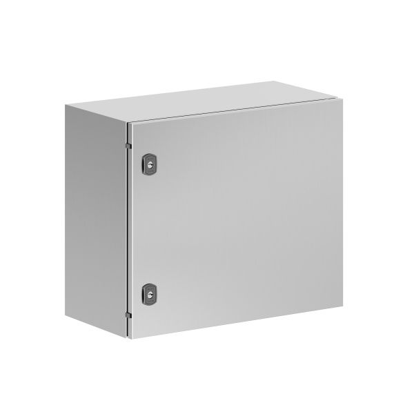 Корпус навесной STH с М/П из нержавеющей cтали AISI316 ВxШxГ 500x600x300 мм, с фланцем, IP66 Корпус навесной STH с М/П из нержавеющей cтали AISI316 ВxШxГ 500x600x300 мм, с фланцем, IP66