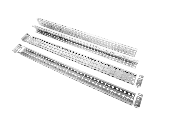 Шина монтажная 23 × 73 с держателем для шкафов EMS высота/ширина/глубина 400 мм, 4 шт.