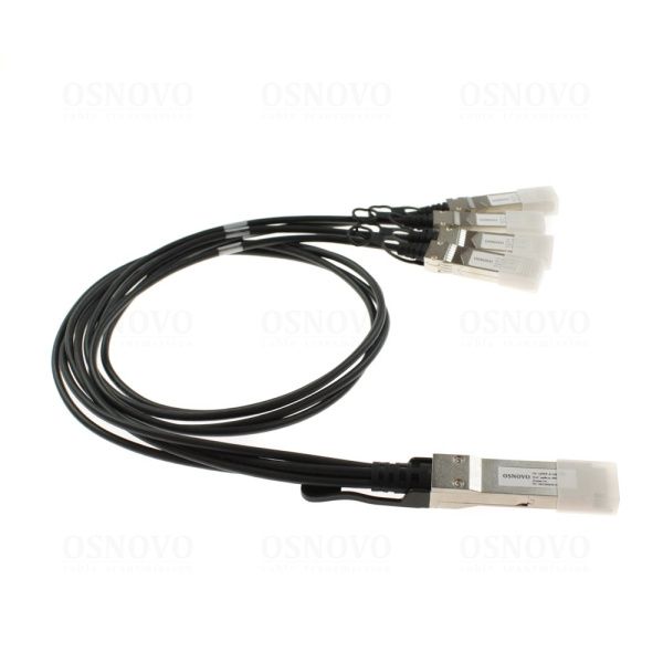 Объединительный DAC кабель OC-QSFP-4x10G-1M Объединительный DAC кабель OC-QSFP-4x10G-1M