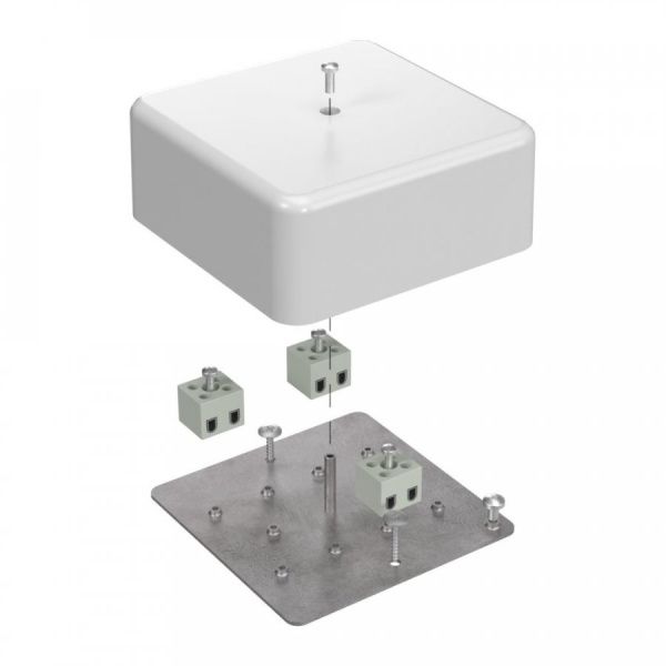 Коробка огнестойкая для кабель-канала 40-0470-FR2.5-6 Е15-Е120 RAL9003 103х103х45 (22 шт/кор) Коробка огнестойкая для кабель-канала 40-0470-FR2.5-6 Е15-Е120 RAL9003 103х103х45 (22 шт/кор)