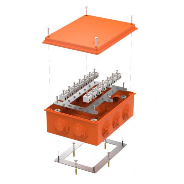 Коробка огнестойкая для о/п 40-0320-FR2.5-28 Е15-Е120 RAL2003 200х150х75 (5 шт/кор) Коробка огнестойкая для о/п 40-0320-FR2.5-28 Е15-Е120 RAL2003 200х150х75 (5 шт/кор)