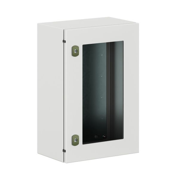 Корпус навесной уличный ST Outdoor с М/П с прозрачной дверью ВxШxГ 600x400x250 мм, IP66 Корпус навесной уличный ST Outdoor с М/П с прозрачной дверью ВxШxГ 600x400x250 мм, IP66