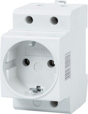 Розетка на DIN-рейку с заземляющим контактом NSBon-08 (R2506100) Розетка на DIN-рейку с заземляющим контактом NSBon-08 (R2506100)