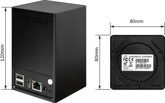 Видеорегистратор IP NSBon-45 (NSN09001) Видеорегистратор IP NSBon-45 (NSN09001)