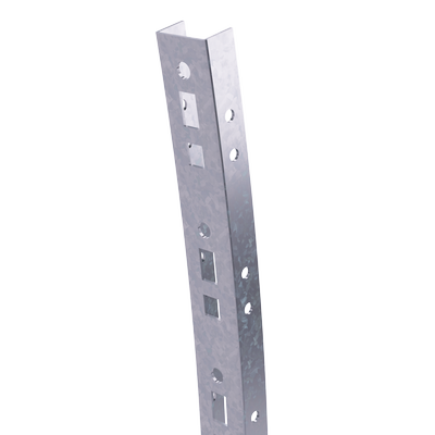 Профиль криволинейный, L379, толщ.2,5 мм, на 3 рожка, цинк-ламель Профиль криволинейный, L379, толщ.2,5 мм, на 3 рожка, цинк-ламель