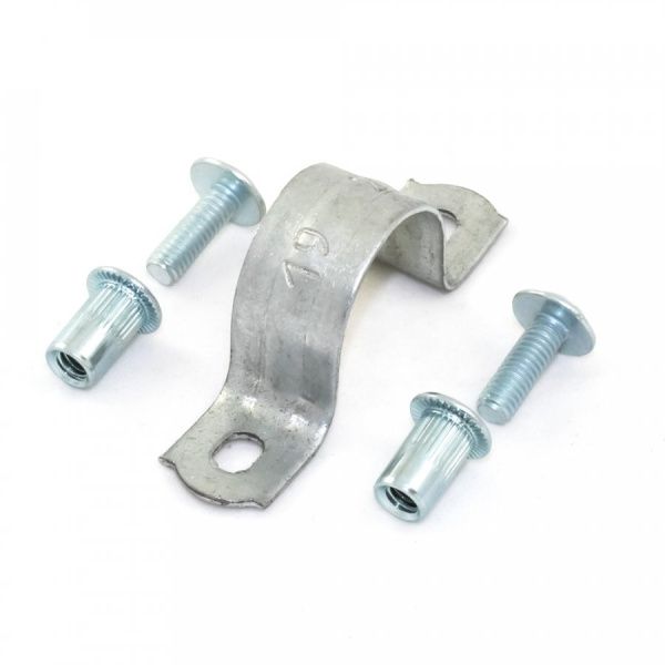 Комплекты для крепления ОКЛ с использованием винта, заклепки и скобы СМД d25-26 мм (100 шт) Комплекты для крепления ОКЛ с использованием винта, заклепки и скобы СМД d25-26 мм (100 шт)