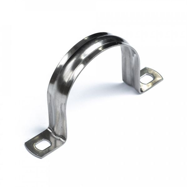 Скоба металлическая двухлапковая СМД(INOX) d60-63 мм (10шт/100шт уп/кор) Скоба металлическая двухлапковая СМД(INOX) d60-63 мм (10шт/100шт уп/кор)