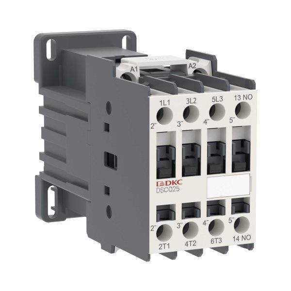 Магнитный контактор YON DSC025 25A 12,5кВт AC3 3P кат.24В DC 1НО Магнитный контактор YON DSC025 25A 12,5кВт AC3 3P кат.24В DC 1НО