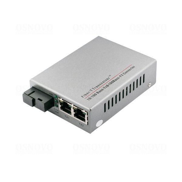 Оптический медиаконвертер Fast Ethernet OMC-100-21S5b Оптический медиаконвертер Fast Ethernet OMC-100-21S5b
