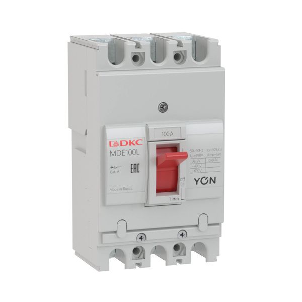 Авт. выкл. YON MDE100N080 3P 80А 20kA Авт. выкл. YON MDE100N080 3P 80А 20kA