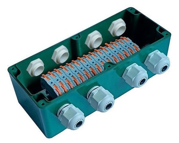 Коробка коммутационная влагозащищенная КСП-15 IP66 Wago "Аякс" Коробка коммутационная влагозащищенная КСП-15 IP66 Wago "Аякс"