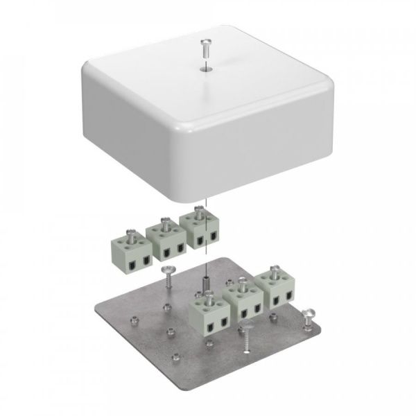 Коробка огнестойкая для кабель-канала 40-0470-FR2.5-12 Е15-Е120 RAL9003 103х103х45 (22 шт/кор) Коробка огнестойкая для кабель-канала 40-0470-FR2.5-12 Е15-Е120 RAL9003 103х103х45 (22 шт/кор)