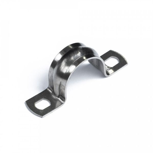 Скоба металлическая двухлапковая СМД(INOX) d19-20 мм (20шт/1000шт уп/кор) Скоба металлическая двухлапковая СМД(INOX) d19-20 мм (20шт/1000шт уп/кор)