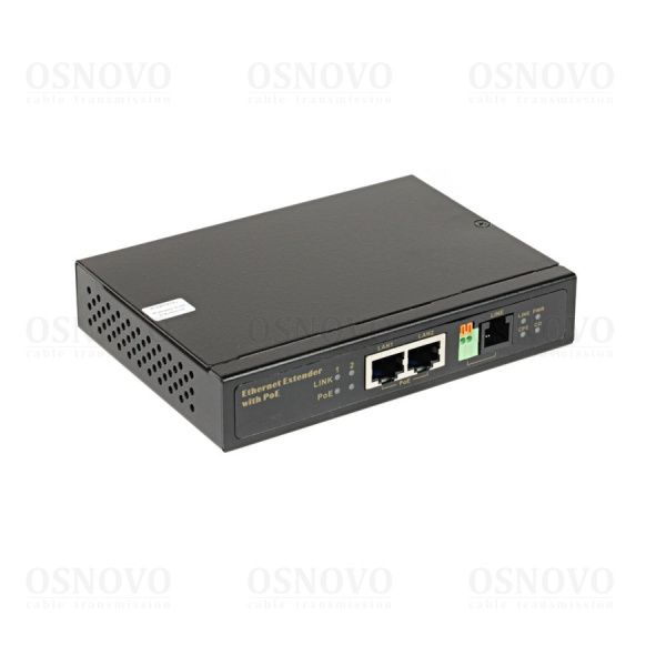 Удлинитель Ethernet (VDSL) TR-IP2PoE Удлинитель Ethernet (VDSL) TR-IP2PoE