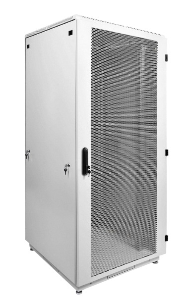 Шкаф серверный напольный 47U (800 × 800) дверь перфорированная 2 шт. Шкаф серверный напольный 47U (800 × 800) дверь перфорированная 2 шт.