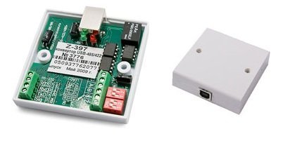 Преобразователь интерфейсов Z-397 (мод. USB 422/485) Преобразователь интерфейсов Z-397 (мод. USB 422/485)