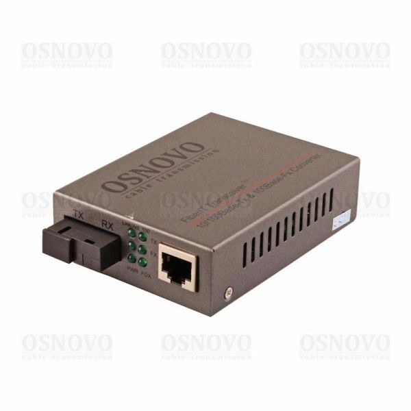 Оптический медиаконвертер Fast Ethernet OMC-100-11S5b Оптический медиаконвертер Fast Ethernet OMC-100-11S5b