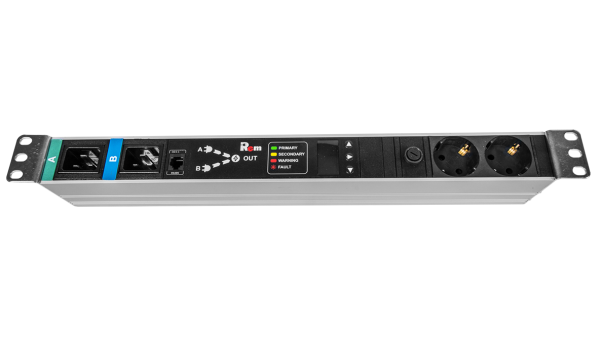 Блок розеток Rem-16 с АВР, 1×16A, 2S, подкл к контроллеру R-2MC по Modbus, вход 2×C20 Блок розеток Rem-16 с АВР, 1×16A, 2S, подкл к контроллеру R-2MC по Modbus, вход 2×C20