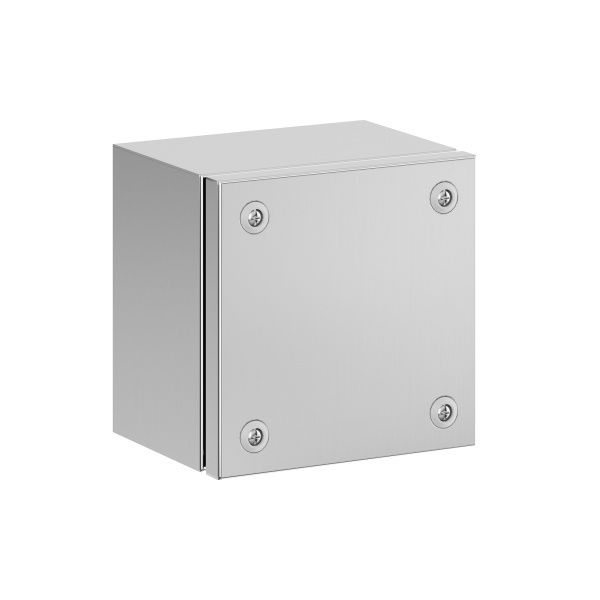 Корпус клеммный SDI из нержавеющей стали AISI304 ВxШxГ 150x150x120 мм, IP66 Корпус клеммный SDI из нержавеющей стали AISI304 ВxШxГ 150x150x120 мм, IP66