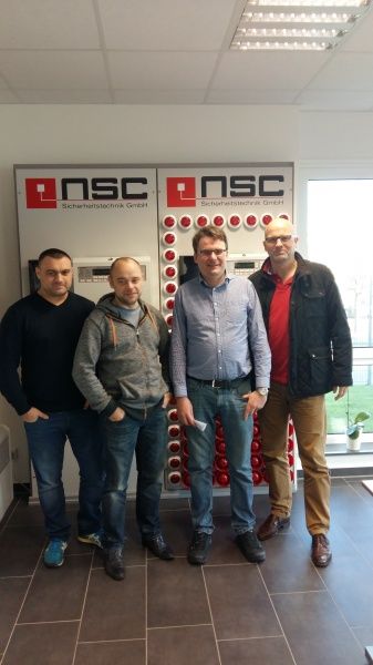 Специалисты "Альянс групп" прошли обучение в тренинг-центре NSC Sicherheitstechnik GmbH. Специалисты "Альянс групп" прошли обучение в тренинг-центре NSC Sicherheitstechnik GmbH.