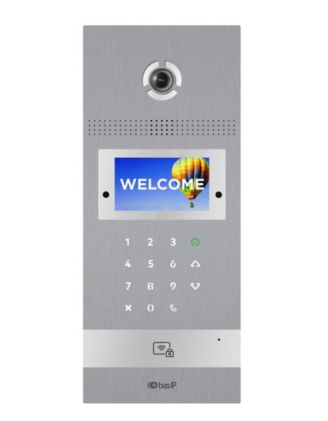 Вызывная панель подъездного IP-домофона AA-12FBI SILVER (проект) Вызывная панель подъездного IP-домофона AA-12FBI SILVER (проект)