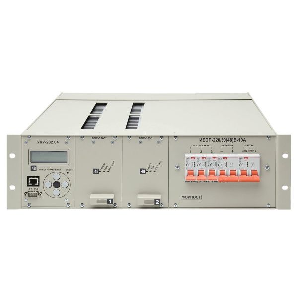 ИБП ИБЭП-220/24B-24A-1/2 (360)-3U LAN ИБП ИБЭП-220/24B-24A-1/2 (360)-3U LAN