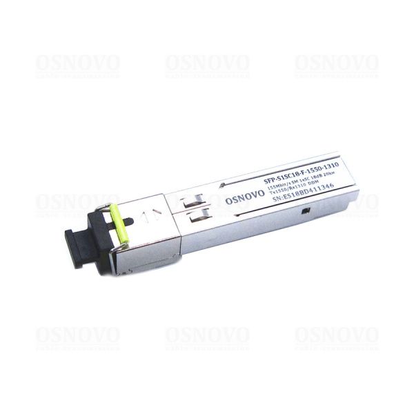 Оптический SFP модуль SFP-S1SC18-F-1550-1310 Оптический SFP модуль SFP-S1SC18-F-1550-1310
