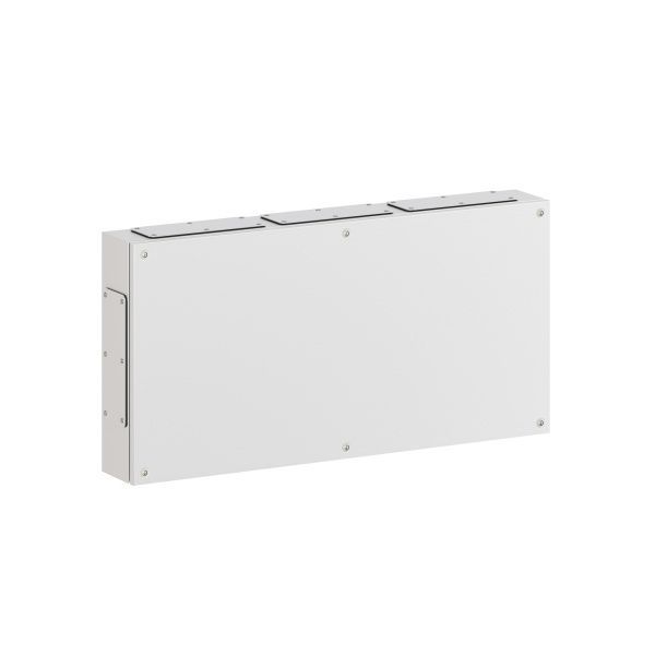 Корпус клеммный металлический SDE ВxШxГ 800x400x120 мм с фланцами, IP66 Корпус клеммный металлический SDE ВxШxГ 800x400x120 мм с фланцами, IP66
