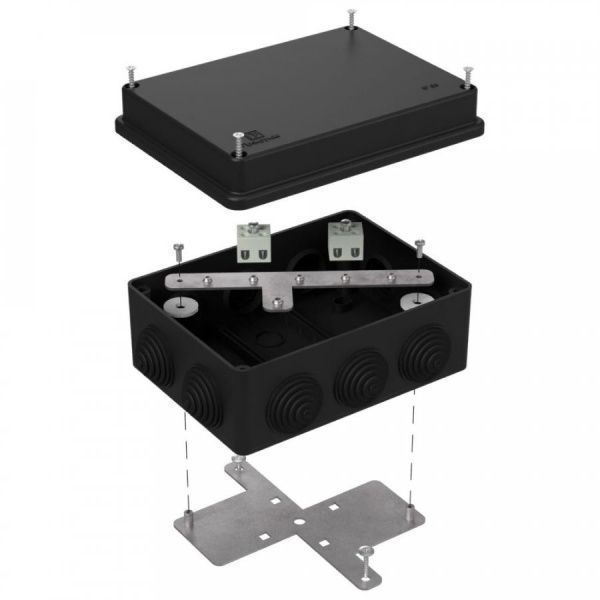 Коробка огнестойкая для о/п 40-0310-FR1.5-4 Е15-Е120 RAL9005 150х110х70 (6 шт/кор) Коробка огнестойкая для о/п 40-0310-FR1.5-4 Е15-Е120 RAL9005 150х110х70 (6 шт/кор)