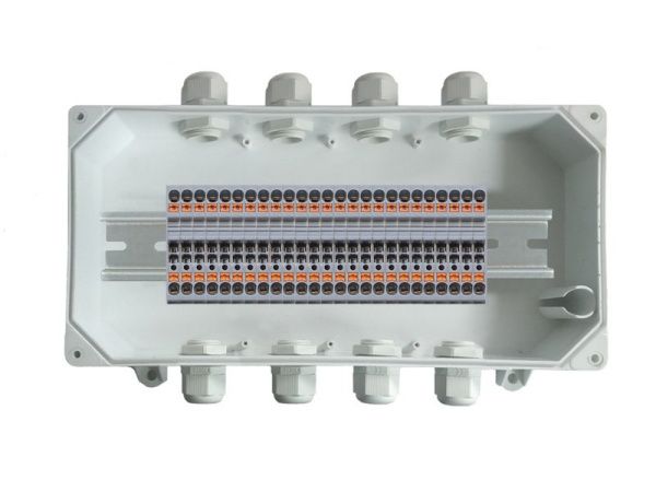 Коробка коммутационная влагозащищенная КСП-25 IP66 "Аякс" PUSH-IN Коробка коммутационная влагозащищенная КСП-25 IP66 "Аякс" PUSH-IN