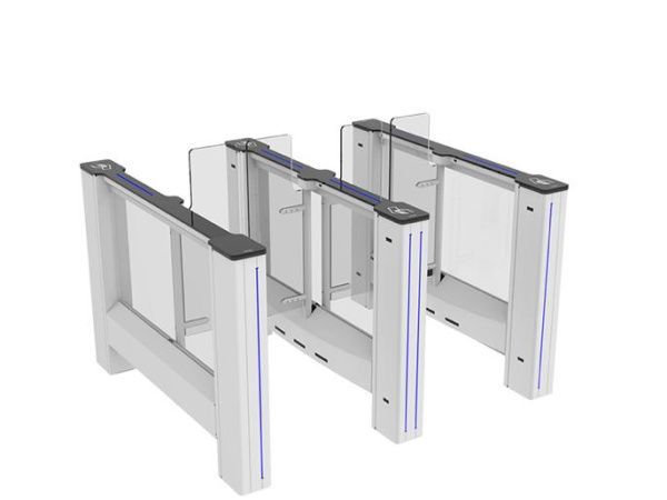 Турникет с распашными створками двухпроходный SWING GATE SWG55M, ширина прохода 2 х 550 мм Турникет с распашными створками двухпроходный SWING GATE SWG55M, ширина прохода 2 х 550 мм