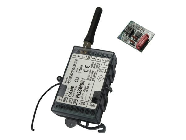 Шлюз GSM для управления автоматикой посредством технологии CAME Connect RGSM001R Шлюз GSM для управления автоматикой посредством технологии CAME Connect RGSM001R