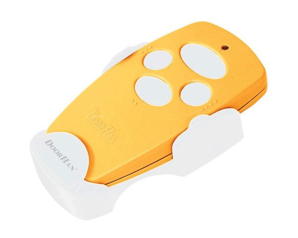 DOORHAN Пульт 4-х канальный дистанционного управления 433МГц желтый, Transmitter 4-Yellow DOORHAN Пульт 4-х канальный дистанционного управления 433МГц желтый, Transmitter 4-Yellow