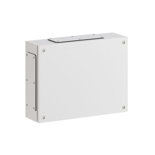 Корпус клеммный металлический SDE ВxШxГ 400x300x120 мм с фланцами, IP66 Корпус клеммный металлический SDE ВxШxГ 400x300x120 мм с фланцами, IP66