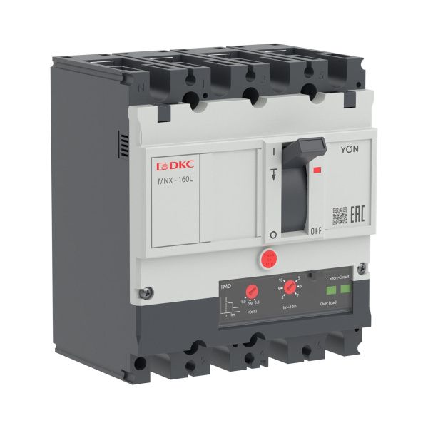 Авт. выкл. YON pro MNX160L 3N 160A 70kA при AC415V расц. TMD Авт. выкл. YON pro MNX160L 3N 160A 70kA при AC415V расц. TMD