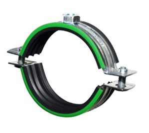 Хомут трубный 1 1/4” (39-46мм) М8 (150шт/уп) Хомут трубный 1 1/4” (39-46мм) М8 (150шт/уп)