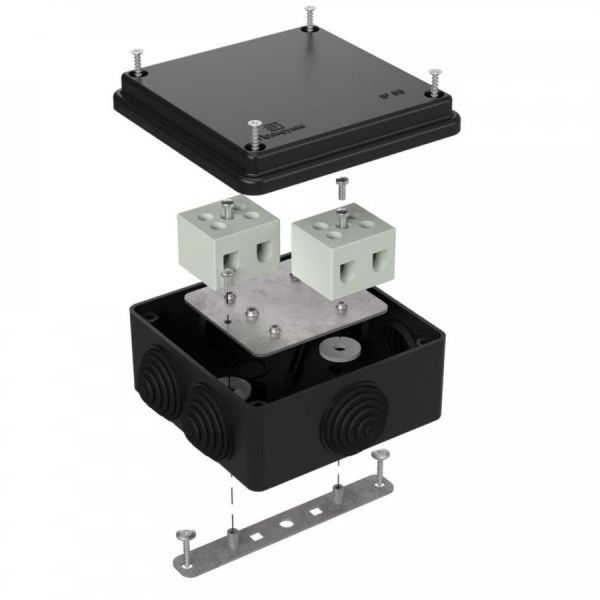 Коробка огнестойкая для о/п 40-0300-FR10.0-4 Е15-Е120 RAL9005 100х100х50 (14 шт/кор) Коробка огнестойкая для о/п 40-0300-FR10.0-4 Е15-Е120 RAL9005 100х100х50 (14 шт/кор)