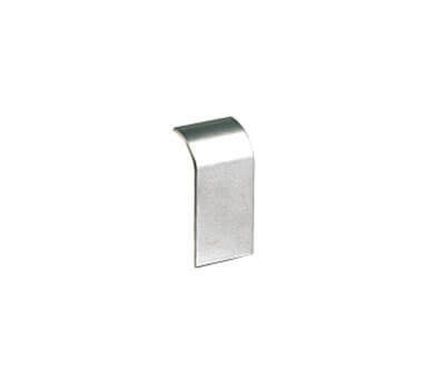 Накладка на стык профиля 140х50 мм, цвет серый металлик Накладка на стык профиля 140х50 мм, цвет серый металлик