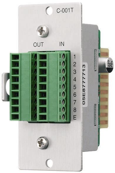 Модуль сухих контактов 8 in/8 out C-001T Модуль сухих контактов 8 in/8 out C-001T