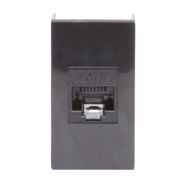 Розетка RJ-45 кат.6,Viva,1 мод.,черн Розетка RJ-45 кат.6,Viva,1 мод.,черн