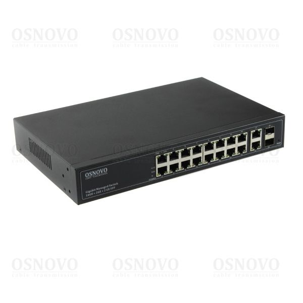 Коммутатор Gigabit Ethernet управляемый SW-71802/L Коммутатор Gigabit Ethernet управляемый SW-71802/L