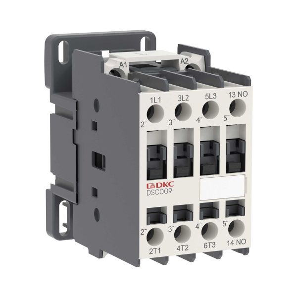 Магнитный контактор YON DSC009 9A 4кВт AC3 3P кат.380В AC 1НО Магнитный контактор YON DSC009 9A 4кВт AC3 3P кат.380В AC 1НО