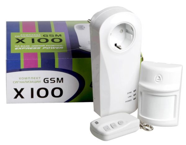 Комплект беспроводной gsm-сигнализации «X100» Комплект беспроводной gsm-сигнализации «X100»