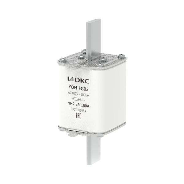 Предохранитель YON ножевого типа FG2 160А 400V характеристика aR Предохранитель YON ножевого типа FG2 160А 400V характеристика aR