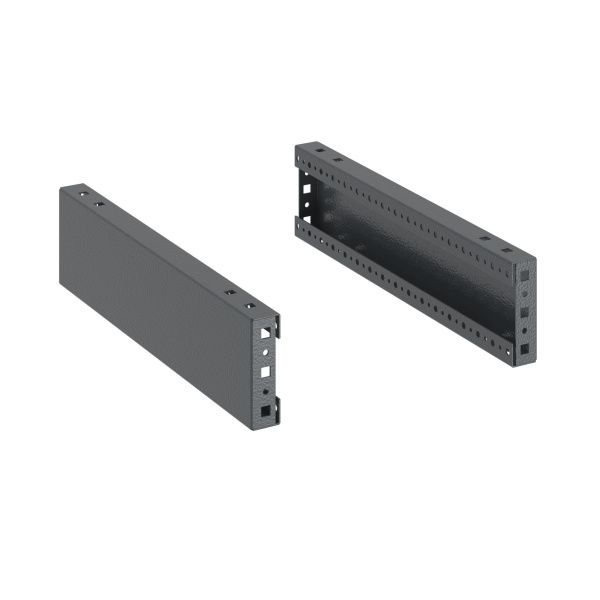 Панели цоколя для корпусов CQE & CQE N, ШхГ 400 мм, В=100 мм, RAL7011, комплект - 2 шт. RAM block Панели цоколя для корпусов CQE & CQE N, ШхГ 400 мм, В=100 мм, RAL7011, комплект - 2 шт. RAM block