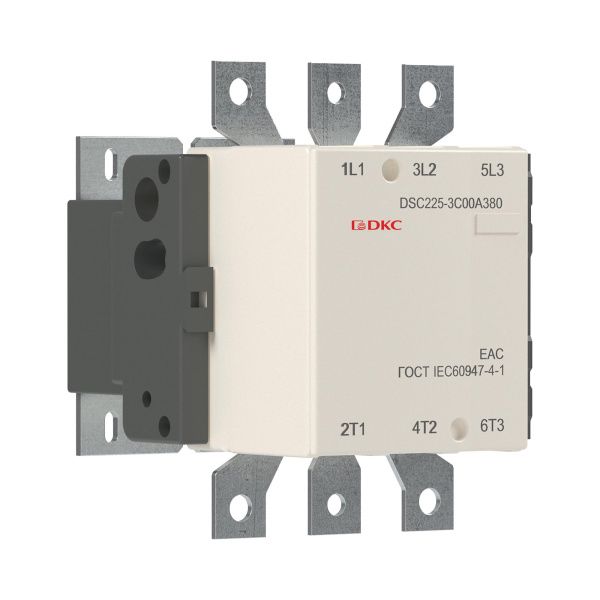 Магнитный контактор DSC225-3C00A380 225А 110кВт (AC3) кат 380В AC Магнитный контактор DSC225-3C00A380 225А 110кВт (AC3) кат 380В AC