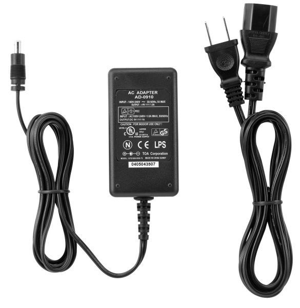 Сетевой адаптер 9 B / 1 A AD-0910CE Сетевой адаптер 9 B / 1 A AD-0910CE