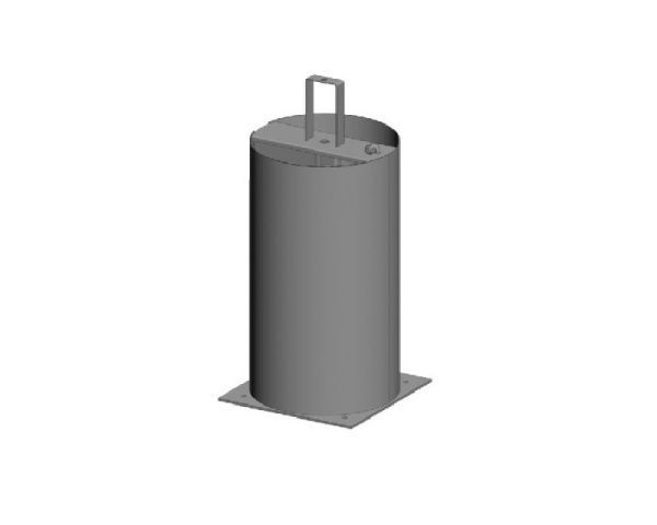DOORHAN Каркас стойки цепного барьера Chain-barrier(Slave)-PRO, DHCH-12PRO DOORHAN Каркас стойки цепного барьера Chain-barrier(Slave)-PRO, DHCH-12PRO